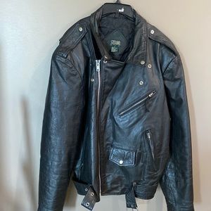 Stefano Extra Large Leather Jacket